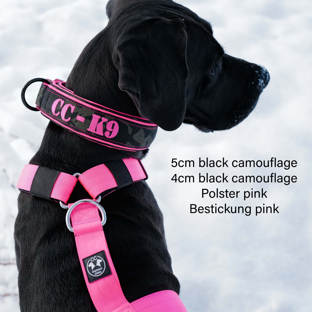 Luxus Heavy Duty Halsband 5 cm /7 cm/ 10 cm für grosse Hunde (zusätzliche Polster-Unterlage)