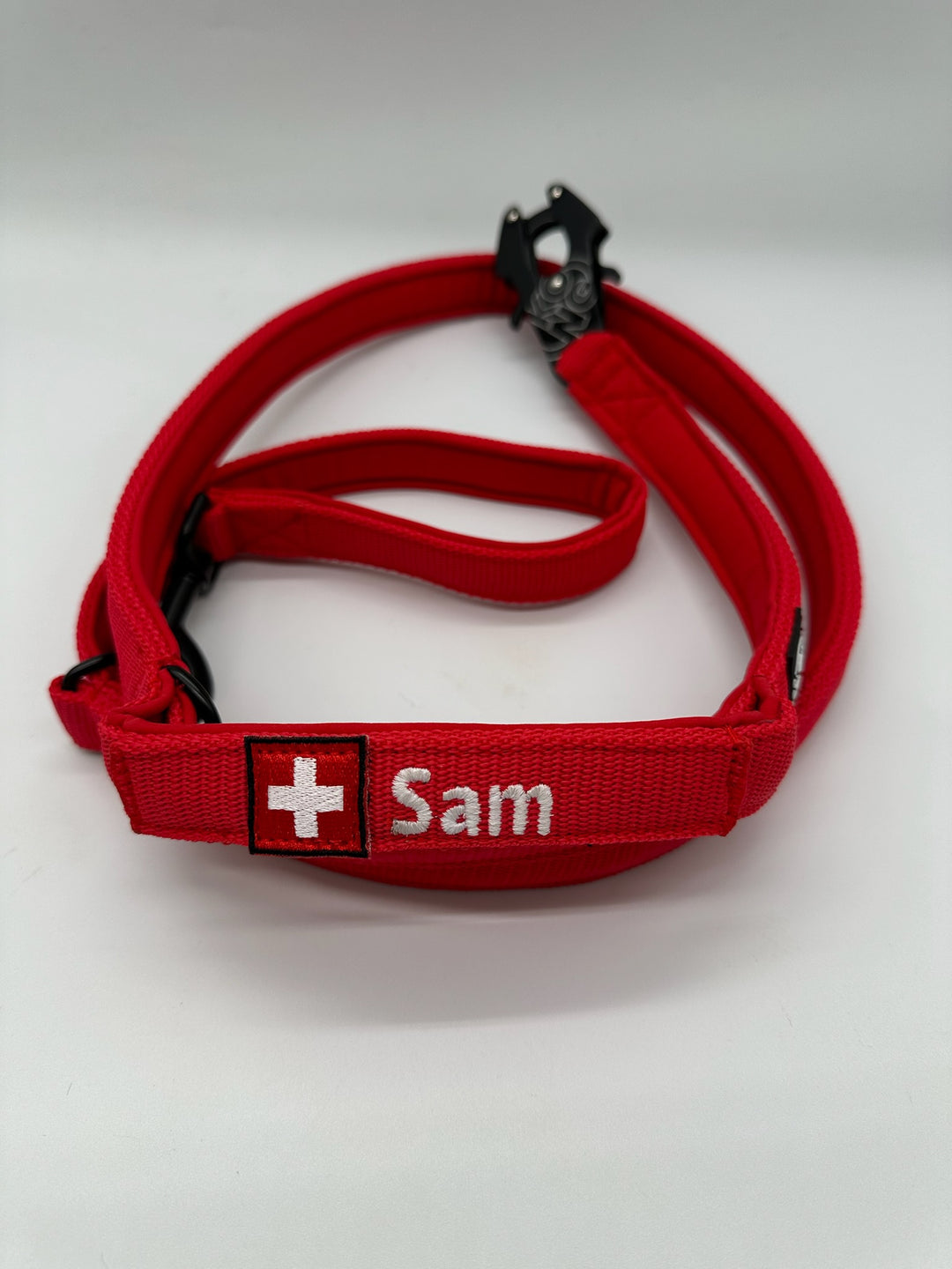 2.5 cm Leine personalisiert mit Standard-Karabiner, Frog Cable oder Frog 360