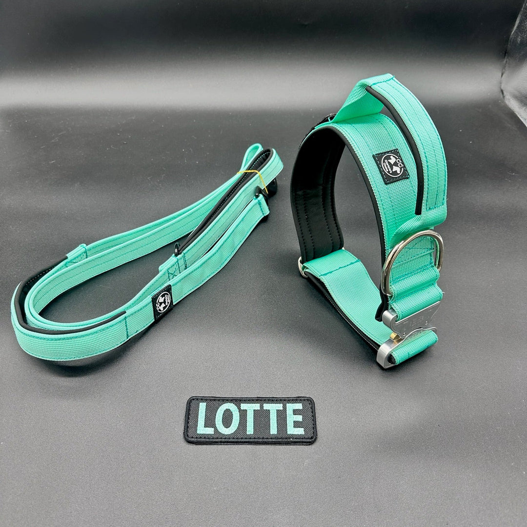 2.5 cm Leine personalisiert mit Standard-Karabiner, Frog Cable oder Frog 360
