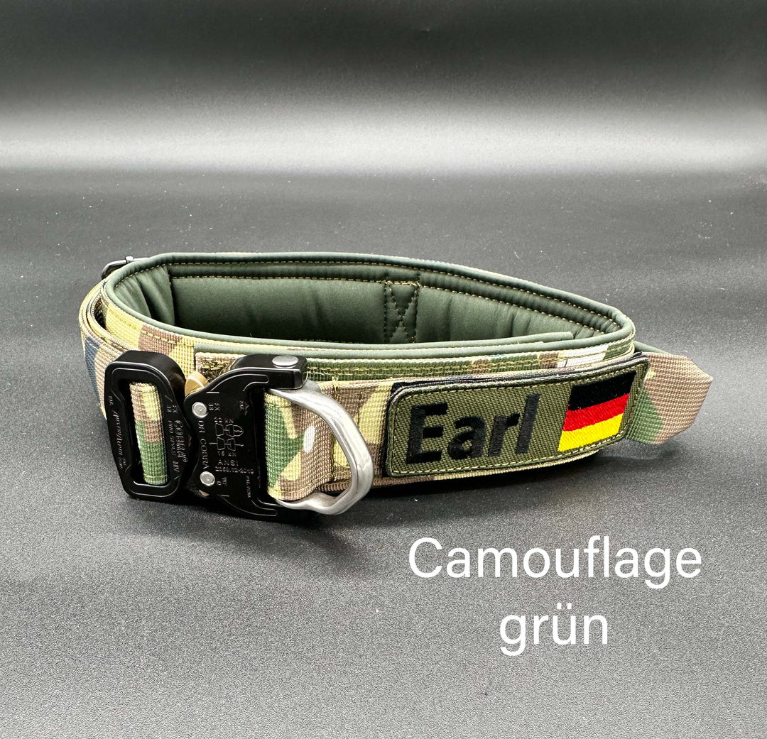 Luxus Heavy Duty Halsband 5 cm /7 cm/ 10 cm für grosse Hunde (zusätzliche Polster-Unterlage)