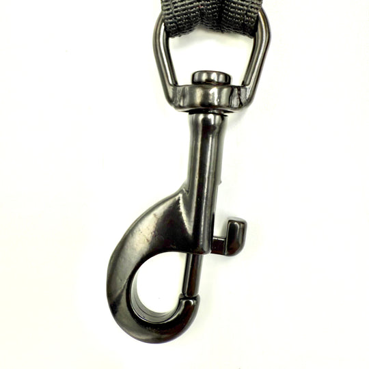 On Duty Leine 2.20 m 2.5 cm breit verstellbar mit Standard-Karabiner oder Frog 360