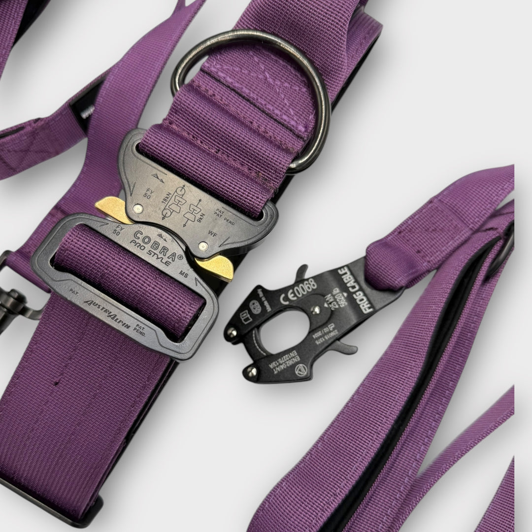 Limited Edition On Duty Cobra Haltegriff Halsband 5 cm für grosse Hunde (41 cm-78 cm)
