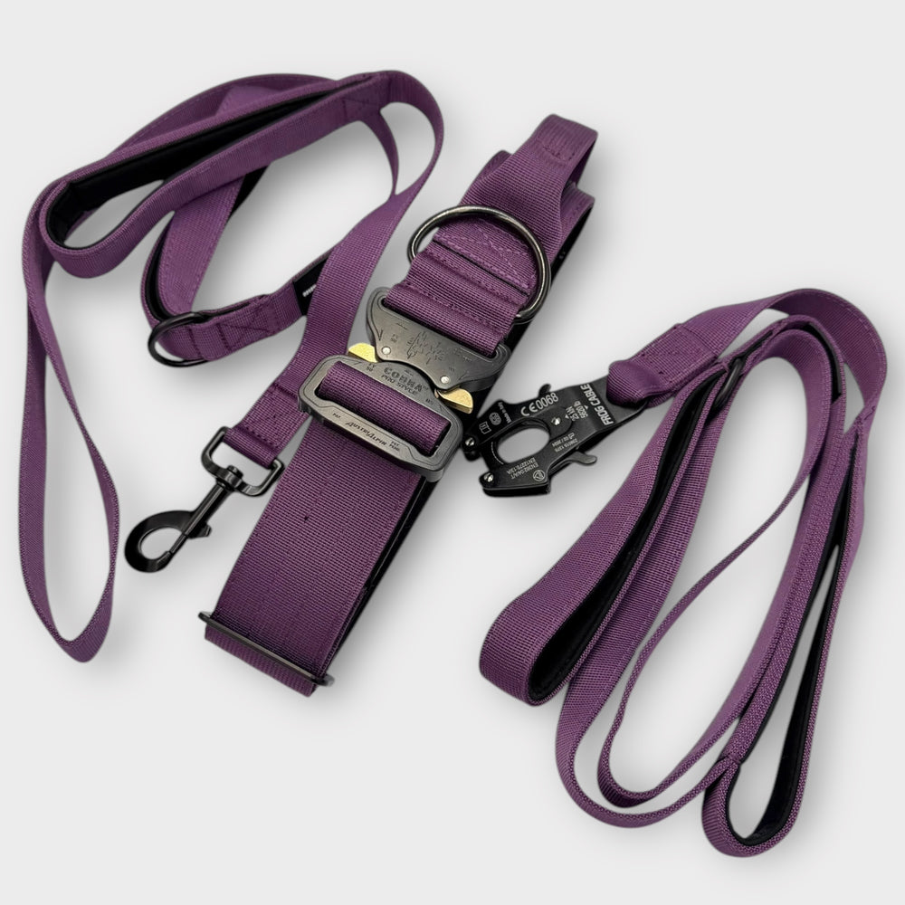 Limited Edition On Duty Cobra Haltegriff Halsband 5 cm für grosse Hunde (41 cm-78 cm)
