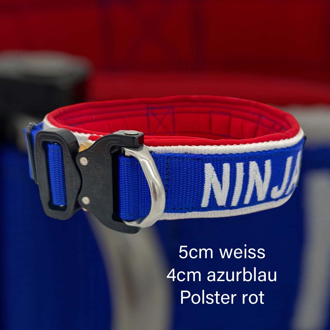 Luxus Heavy Duty Halsband 5 cm /7 cm/ 10 cm für grosse Hunde (zusätzliche Polster-Unterlage)
