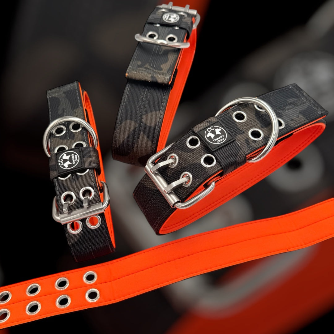 Ringo Black camou 4/5cm breit (33 cm- 66 cm)