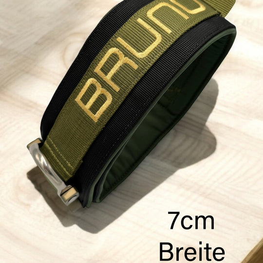 Luxus Heavy Duty Halsband 5 cm /7 cm/ 10 cm für grosse Hunde (zusätzliche Polster-Unterlage)