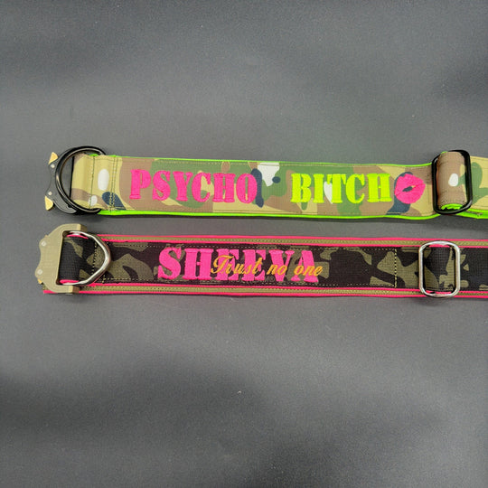 Luxus Heavy Duty Halsband 5 cm /7 cm/ 10 cm für grosse Hunde (zusätzliche Polster-Unterlage)