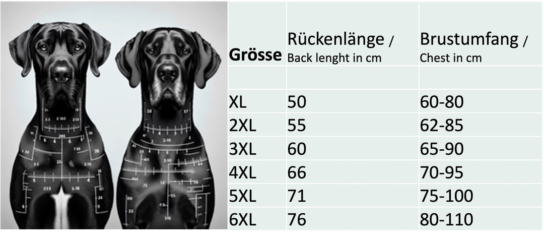 Premium-Regenmantel Sailor, leicht und wasserdicht (40 - 71 cm Rückenlänge)
