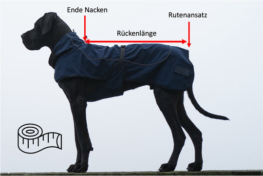 Premium-Regenmantel Sailor, leicht und wasserdicht (40 - 71 cm Rückenlänge)