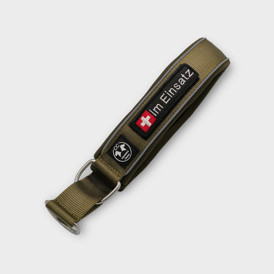 Comfo-Zugstopp 5 cm breit (41 cm-74 cm) personalisierbar - army-grün
