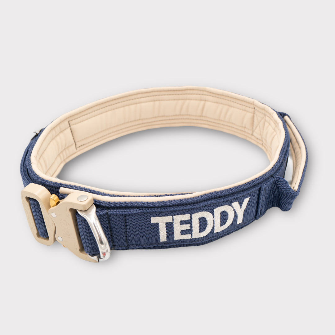 Luxus Heavy Duty Halsband 5 cm /7 cm/ 10 cm für grosse Hunde (zusätzliche Polster-Unterlage)