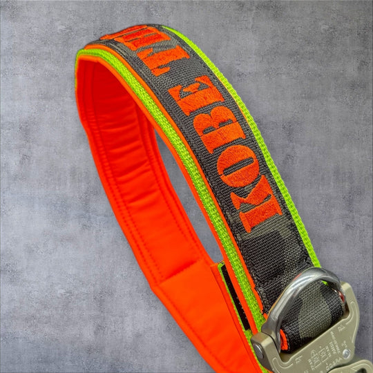 Luxus Heavy Duty Halsband 5 cm /7 cm/ 10 cm für grosse Hunde (zusätzliche Polster-Unterlage)