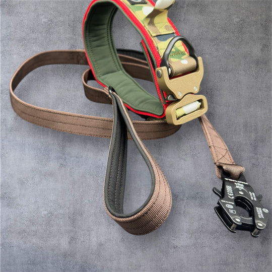 2.5 cm Leine personalisiert mit Standard-Karabiner, Frog Cable oder Frog 360