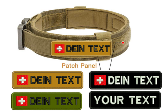 Patches gestickt personalisierbar