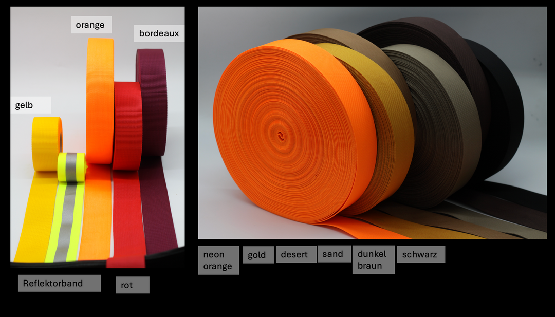 4 cm breite Leinen mit Frog 360 personalisiert