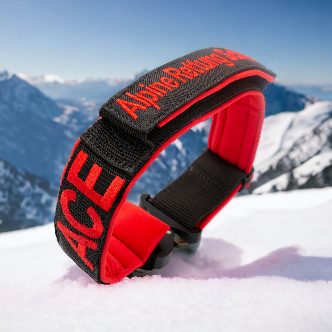 k9 Hundestaffel der alpinen Rettung Schweiz. Halsband für SAR k9