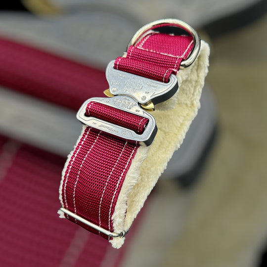 Winter Line Your Choice Halsband 2.5 cm/4 cm/5 cm breit personalisiert mit Plüschpolsterung