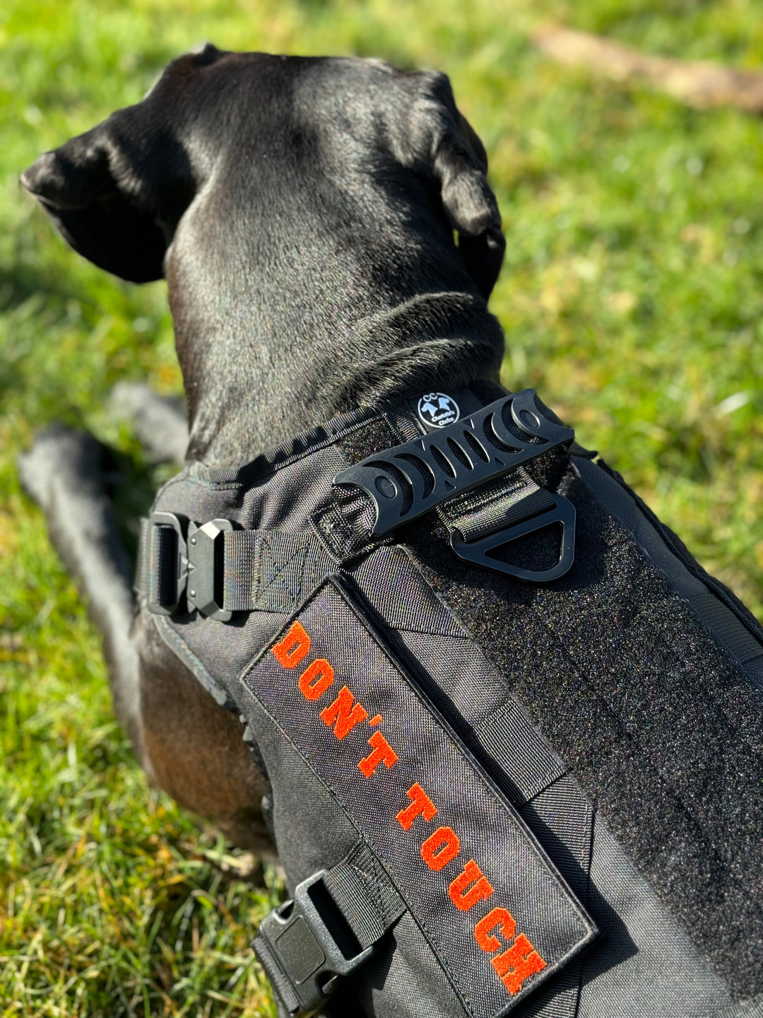 Alltrail CC-K9 Eco light Hundegeschirr  - Black camouflage