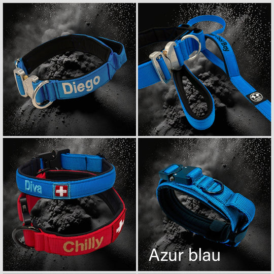 2.5 cm Leine personalisiert mit Standard-Karabiner, Frog Cable oder Frog 360