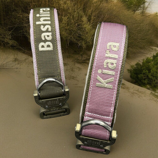 Luxus Heavy Duty Halsband 5 cm /7 cm/ 10 cm für grosse Hunde (zusätzliche Polster-Unterlage)