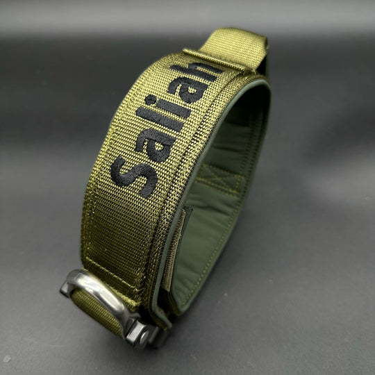 Luxus Heavy Duty Halsband 5 cm /7 cm/ 10 cm für grosse Hunde (zusätzliche Polster-Unterlage)
