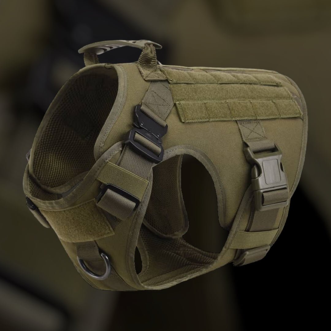 Alltrail CC-K9 Eco light Hundegeschirr - army-grün SALE % M & XL