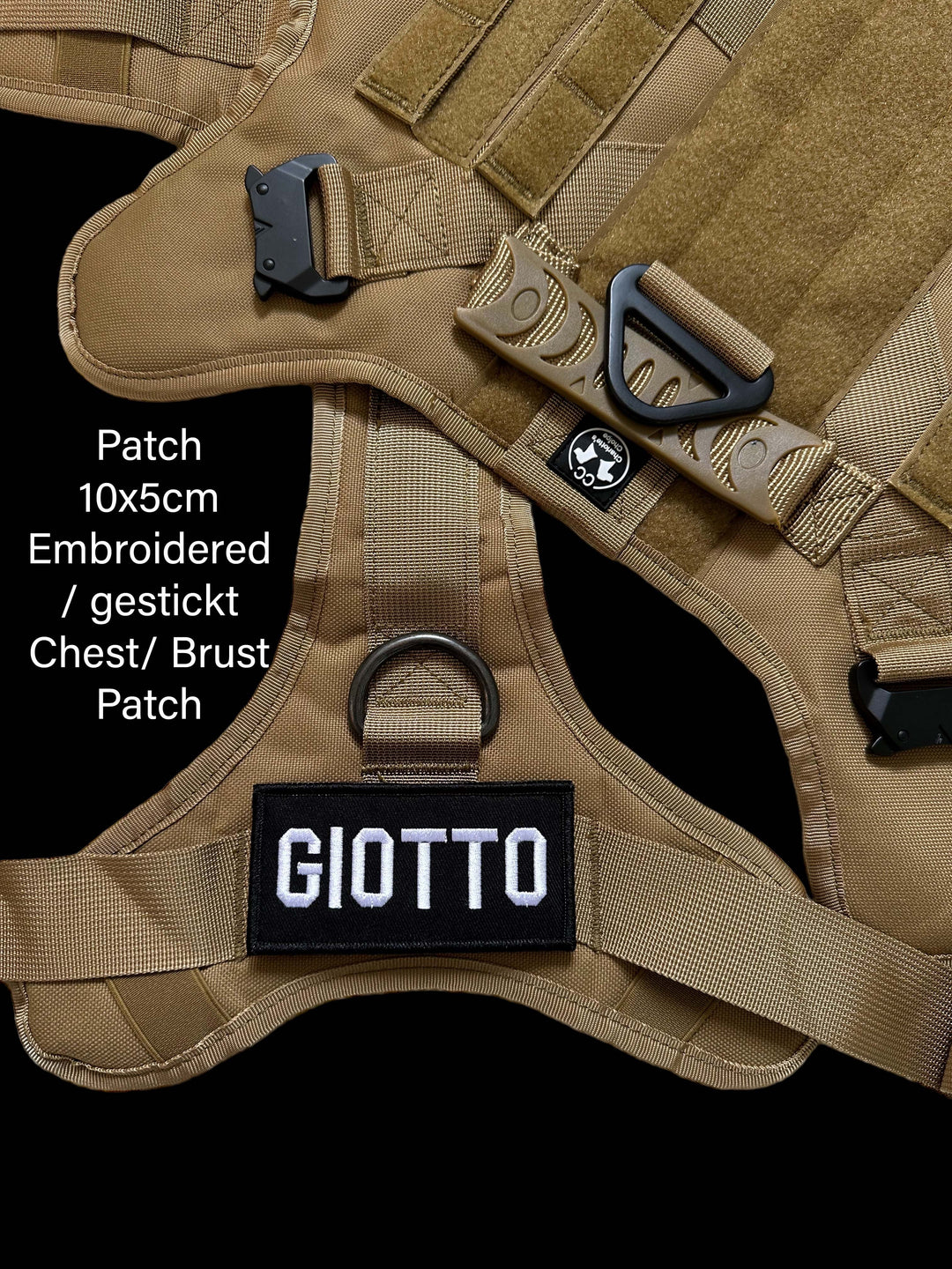 Alltrail CC-K9 Eco light Hundegeschirr - army-grün SALE % M & XL
