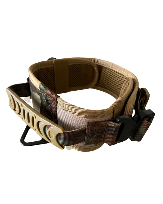 breites halsband camouflage