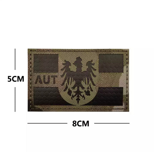 Patches / Flaggen mit Klett