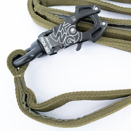 On Duty Leine 1.5 m 2.5 cm breit Kong Frog 360 für sehr grosse Hunde 80 kg+
