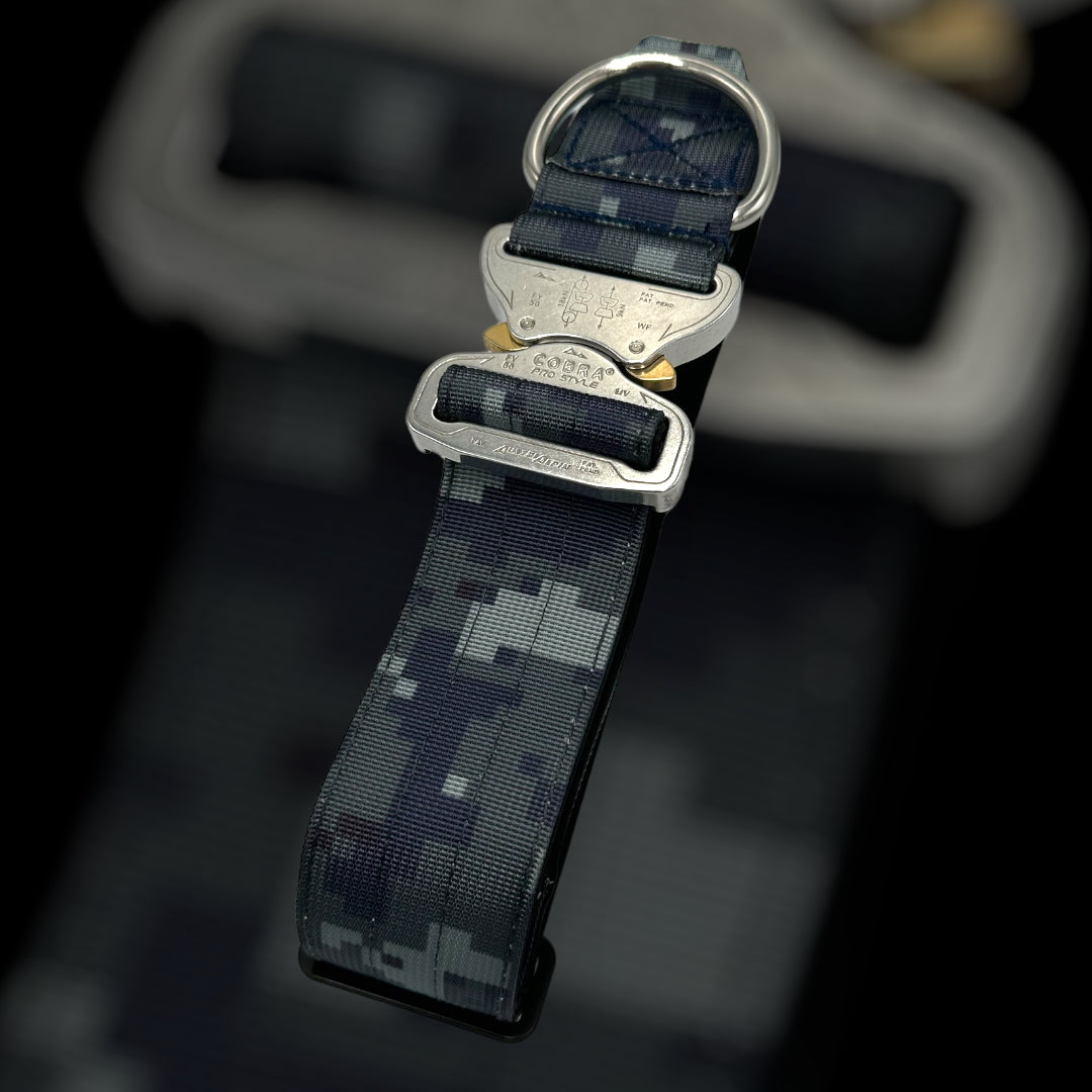 On Duty Cobra Haltegriff Halsband 5 cm für grosse Hunde (41 cm-78 cm)