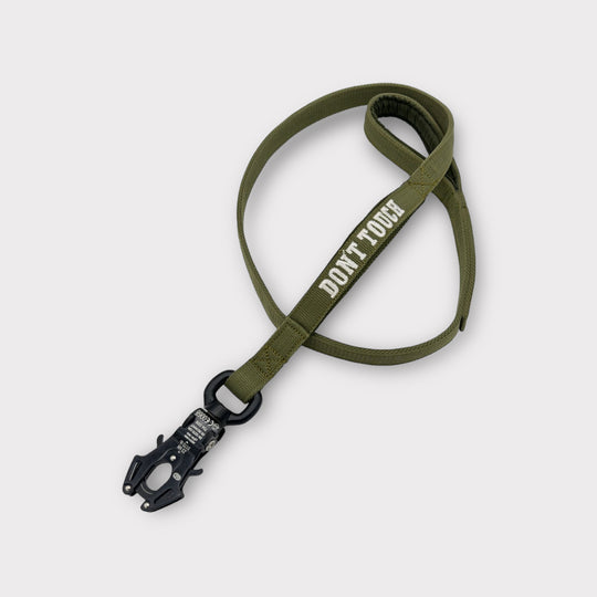 2.5 cm Leine personalisiert mit Standard-Karabiner, Frog Cable oder Frog 360