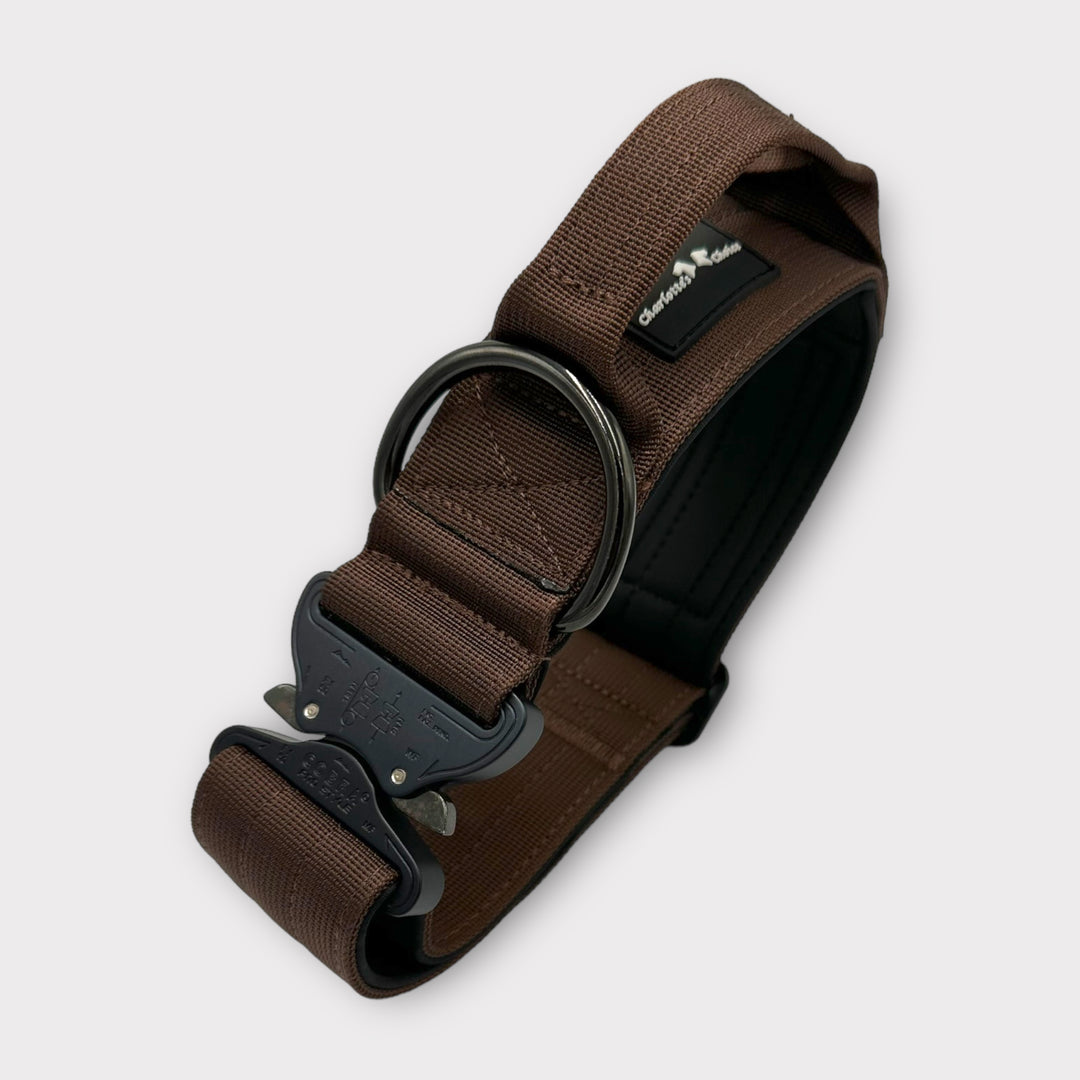 On Duty Cobra Haltegriff Halsband 5 cm für grosse Hunde (41 cm-78 cm)