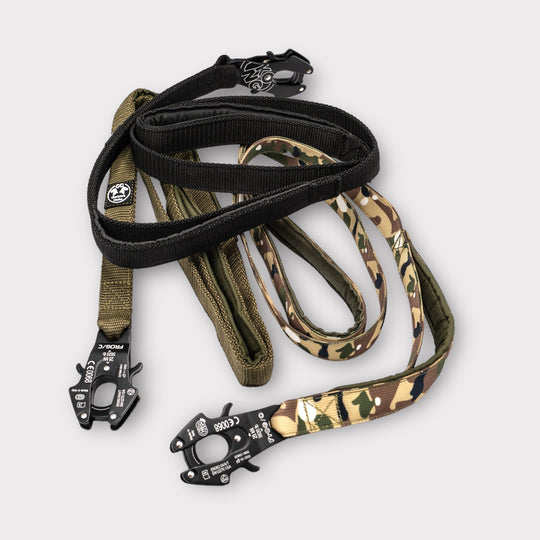 Tac Team Leine 2.5 cm 1.20m black camouflage