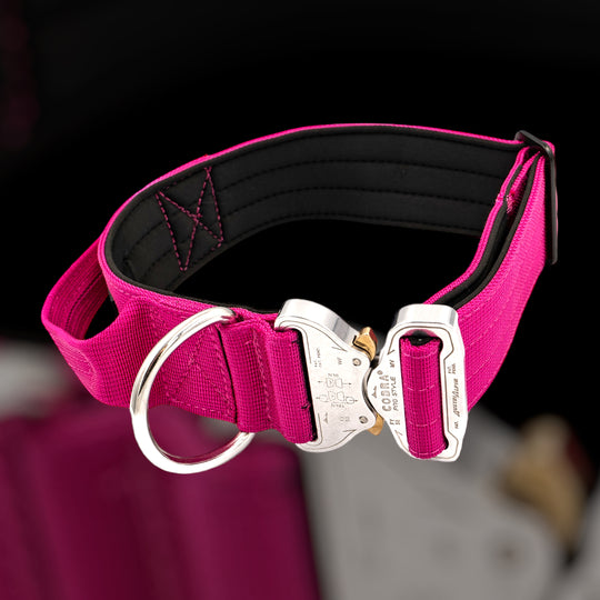 On Duty Cobra Haltegriff Halsband 5 cm für grosse Hunde (41 cm-78 cm)