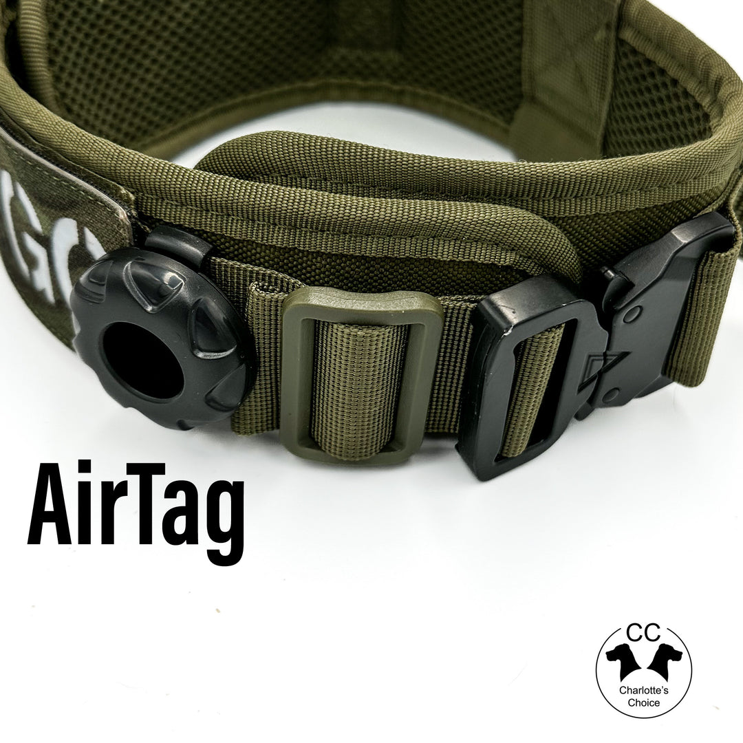 Airtag-Halterung 10/15/25/38 mm (Tac Team/Heavy Duty/Geschirre)