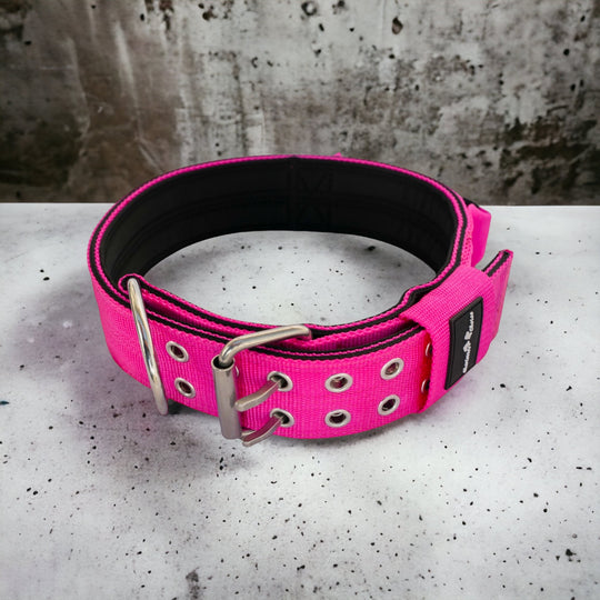 Hunter 5 cm breit 5-lagig massiv (42 cm-49 cm) - pink