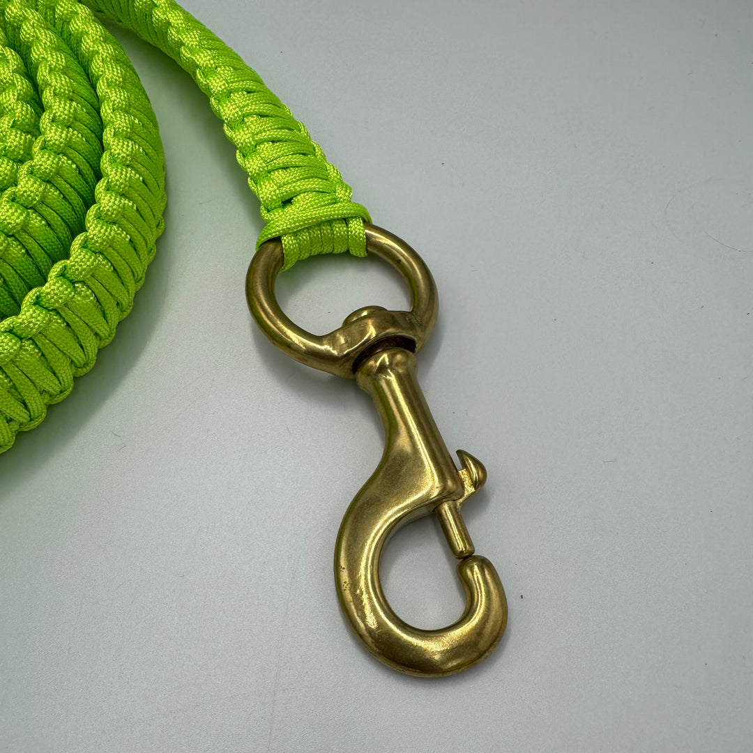 Rambo with brass carabiner 175 cm - black/army green