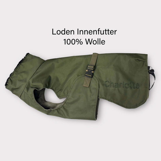 Loden Wool Country Hundemantel super robust und wasserdicht (45cm-76cm/+)