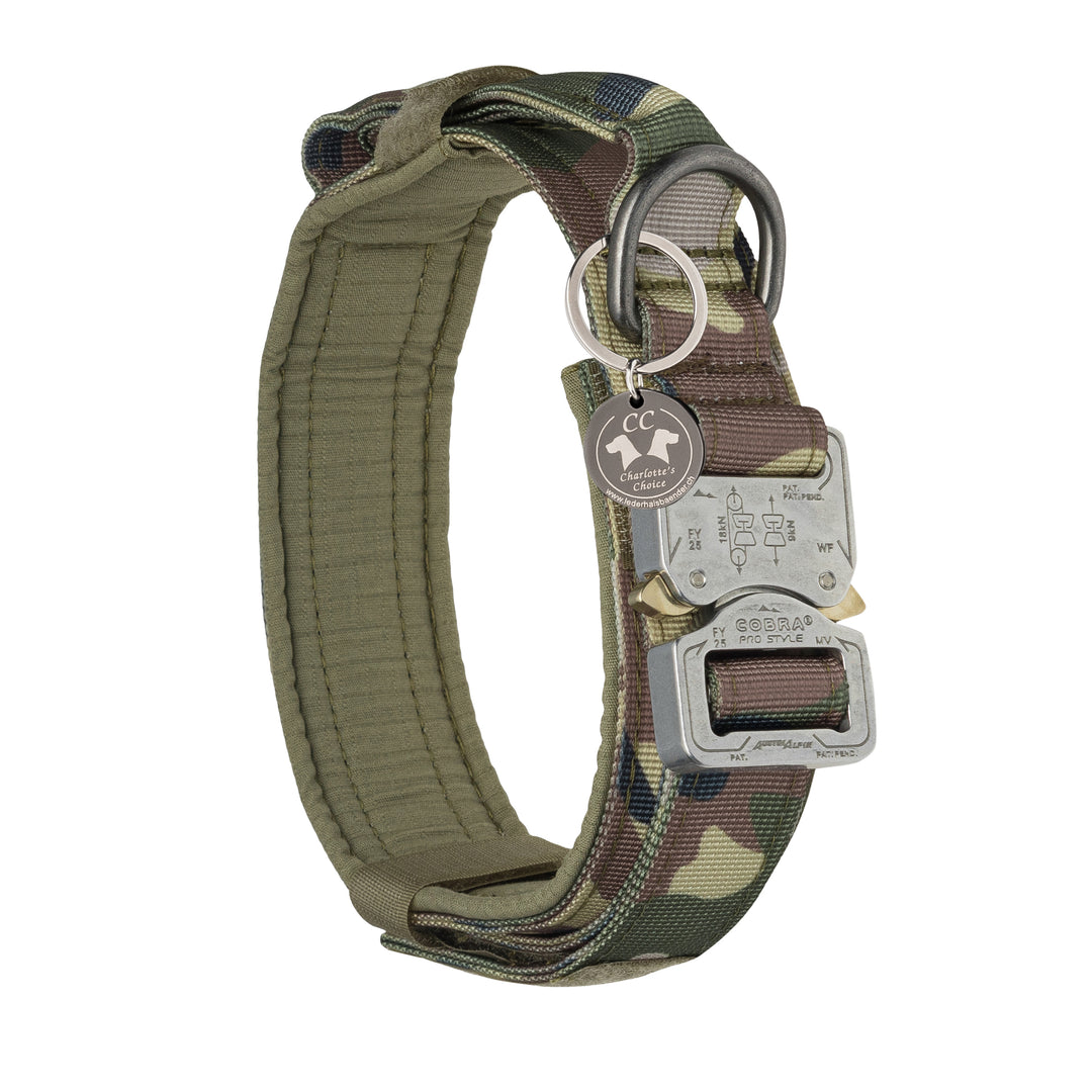 Super sale % Tac Team Army Cobra collar (34 cm-61 cm)