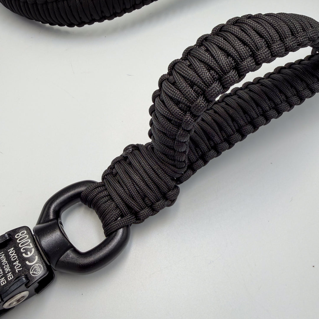 Extrem robuste Hundeleine  Paracord für sehr starke Hunde die stark ziehen mit 360 Kong