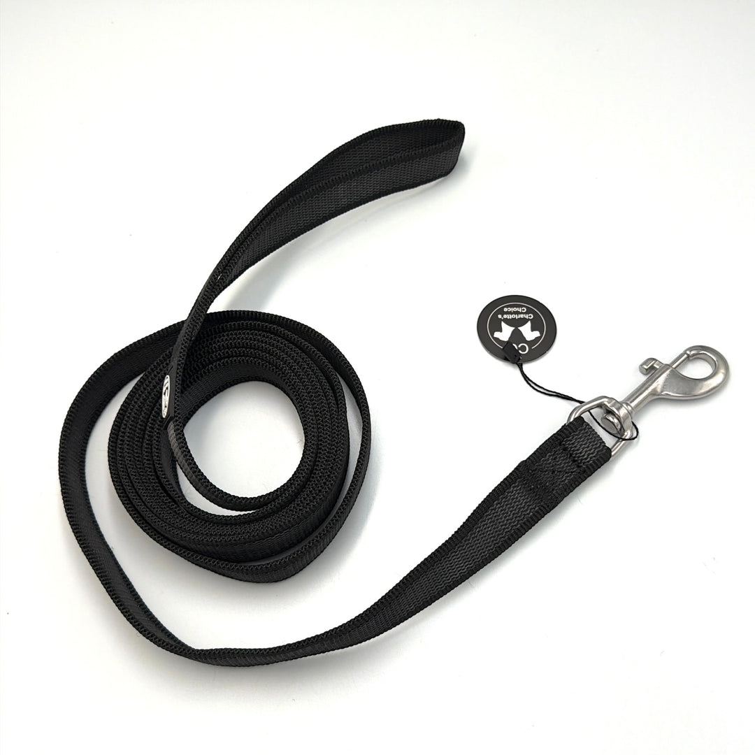 Gummierte Leine 2.5 cm 1/2/3/5/10/15 m Standard Karabiner