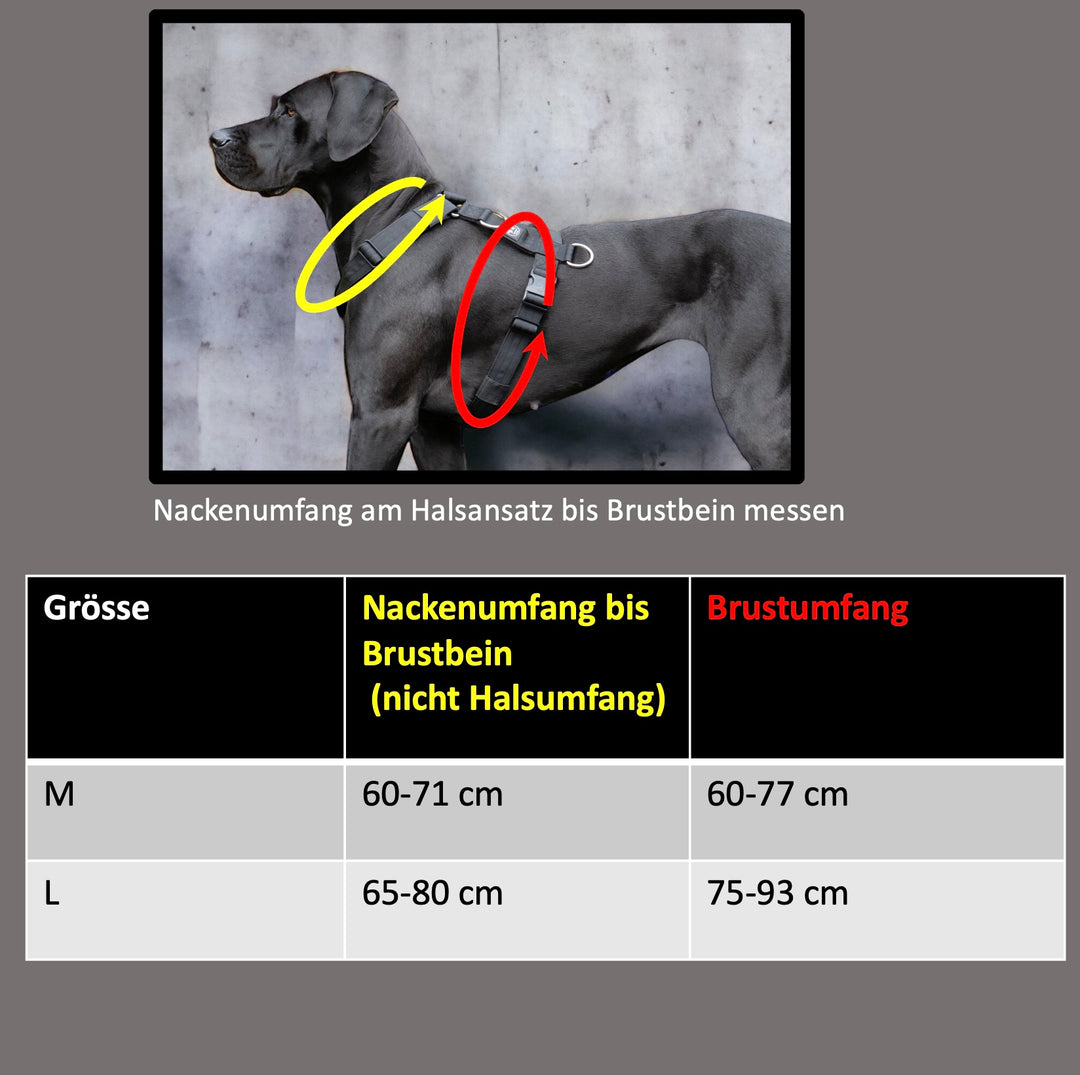 3Point Brustgeschirr On Duty No-Pull Haken