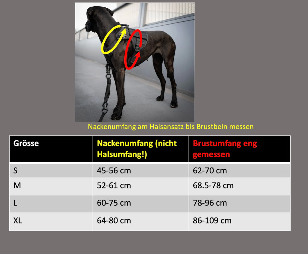 Neu! Alltrail CC-K9 V2 Professional Magnetgriff Dienstgeschirr mit Sicherheits-Cobras