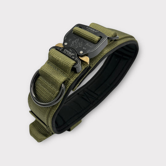 Halsband army grün robust