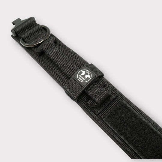 Halsband grosse Hunde breit schwarz 5 cm breit gepolstert