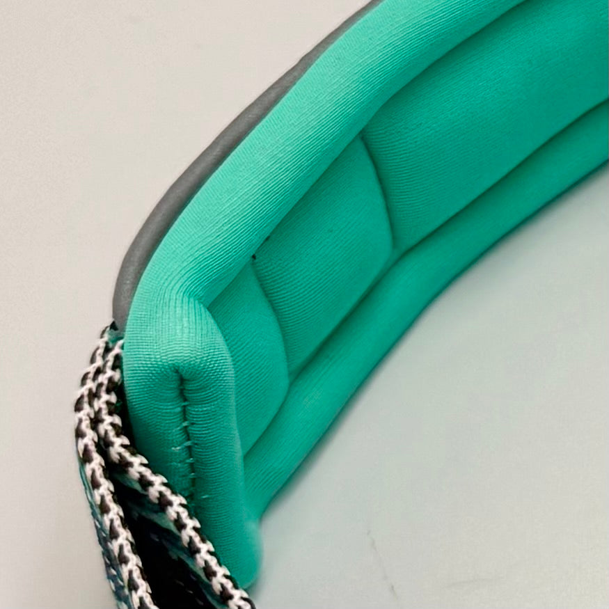 New: Comfo-<tc>pull stop</tc> 5 cm wide (36 cm-68 cm) turquoise limited edition