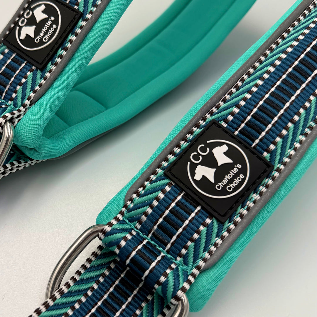 New: Comfo-<tc>pull stop</tc> 5 cm wide (36 cm-68 cm) turquoise limited edition