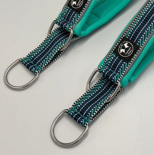 New: Comfo-<tc>pull stop</tc> 5 cm wide (36 cm-68 cm) turquoise limited edition