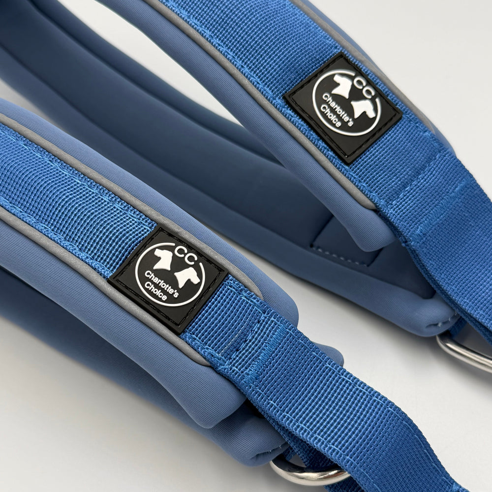 halsband blau zugstopp